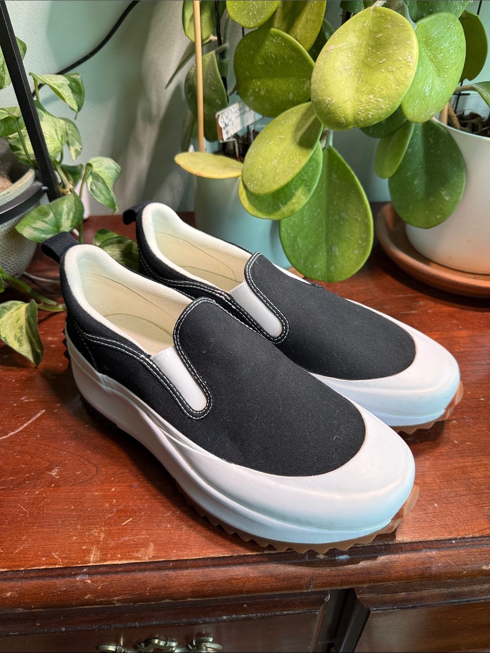 Converse Run Star Hike slip-on platform